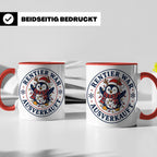 Pinguin Weihnachten Tasse Rentier war ausverkauft - Lustiges – Rot [farbe:rot]