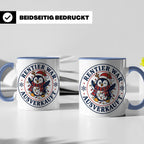 Pinguin Weihnachten Tasse Rentier war ausverkauft - Lustiges – Blau [farbe:blau]