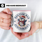 Pinguin Weihnachten Tasse Rentier war ausverkauft - Lustiges – Rosa [farbe:rosa]