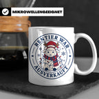 Schaf Weihnachten Tasse Rentier war ausverkauft - Lustiges G – Weiß [farbe:weiß]