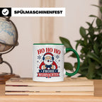 Gaming Weihnachten Tasse Weihnachtsmann mit Controller - Ges – Grün [farbe:grün]