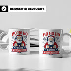 Gaming Weihnachten Tasse Weihnachtsmann mit Controller - Ges – Weiß [farbe:weiß]