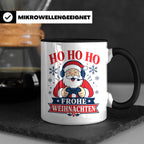 Gaming Weihnachten Tasse Weihnachtsmann mit Controller - Ges – Schwarz [farbe:schwarz]