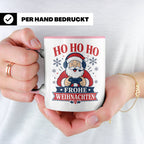 Gaming Weihnachten Tasse Weihnachtsmann mit Controller - Ges – Rosa [farbe:rosa]