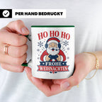 Gaming Weihnachten Tasse Weihnachtsmann mit Controller - Ges – Grün [farbe:grün]