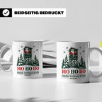 Jäger Weihnachten Tasse Weihnachtsmann auf dem Hochsitz - Ge – Weiß [farbe:weiß]