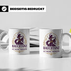 Bauchtanz Tasse Bauchtanz ist meine Therapie - Geschenk für  – Weiß [farbe:weiß]