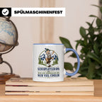 Schuhplattler Opa Tasse Wie ein normaler Opa nur viel cooler – Blau [farbe:blau]