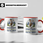 Schuhplattler Opa Tasse Wie ein normaler Opa nur viel cooler – Rot [farbe:rot]