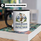 Schuhplattler Opa Tasse Wie ein normaler Opa nur viel cooler – Schwarz [farbe:schwarz]