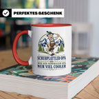 Schuhplattler Opa Tasse Wie ein normaler Opa nur viel cooler – Rot [farbe:rot]