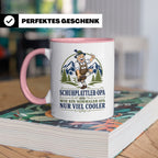 Schuhplattler Opa Tasse Wie ein normaler Opa nur viel cooler – Rosa [farbe:rosa]