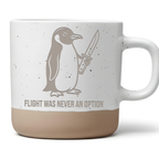 Tasse Pinguin Flight Was Never An Option Lustige Tasse Meme Geschenk Nerds Sarkasmus Humor Kaffeebecher Pinguin Liebhaber Geschenkidee