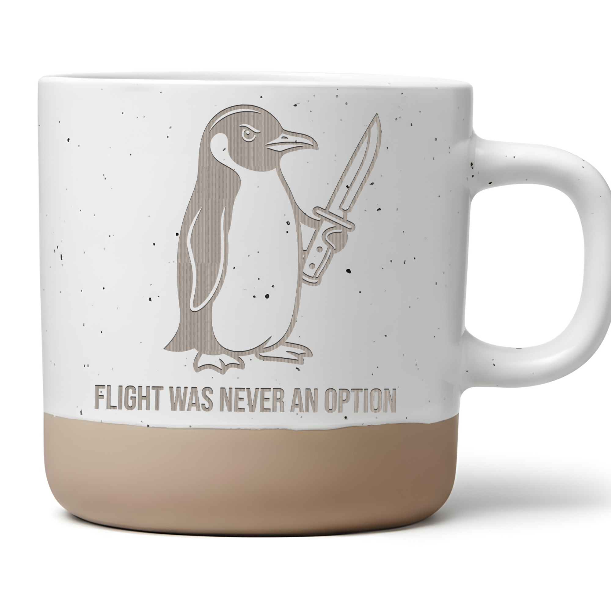 Tasse Pinguin Flight Was Never An Option Lustige Tasse Meme Geschenk Nerds Sarkasmus Humor Kaffeebecher Pinguin Liebhaber Geschenkidee