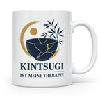 Kintsugi Tasse Kintsugi ist meine Therapie - Geschenk für Ku – Weiß [farbe:weiß]