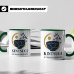 Kintsugi Tasse Kintsugi ist meine Therapie - Geschenk für Ku – Grün [farbe:grün]