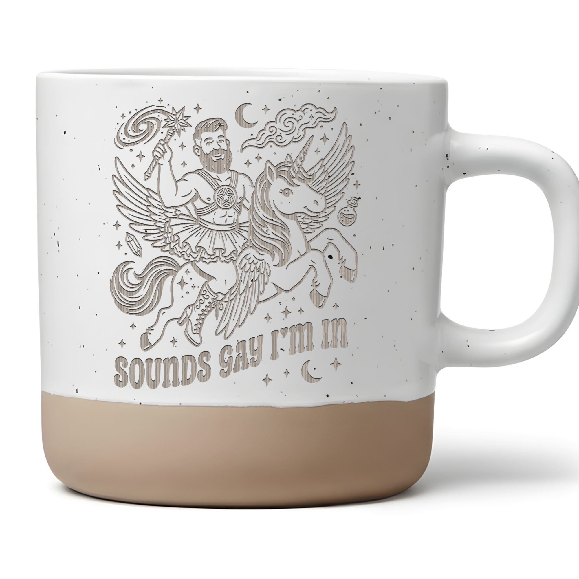 Tasse LGBTQ Geschenk Sounds Gay I'm In Einhorn Tasse Lustiges Geschenk Schwul Pride Geschenk Gay Pride Accessoire Lustige Tasse Regenbogen