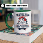 Jiu Jitsu Tasse Das ist so ein Jiu Jitsu Ding das würdest du – Grün [farbe:grün]