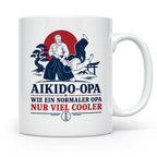 Aikido Opa Tasse Wie ein normaler Opa nur viel cooler - Gesc – Weiß [farbe:weiß]