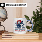 Aikido Opa Tasse Wie ein normaler Opa nur viel cooler - Gesc – Blau [farbe:blau]
