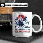 Aikido Opa Tasse Wie ein normaler Opa nur viel cooler - Gesc – Weiß [farbe:weiß]