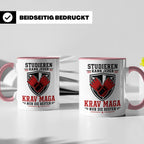 Krav Maga Tasse Studieren kann jeder Krav Maga nur die Beste – Rosa [farbe:rosa]
