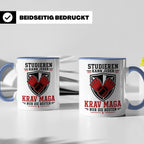 Krav Maga Tasse Studieren kann jeder Krav Maga nur die Beste – Blau [farbe:blau]