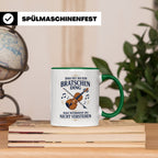 Bratsche Tasse Das ist so ein Bratschen Ding das würdest du  – Grün [farbe:grün]
