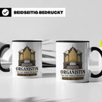 Organistin Tasse Wie eine normale Musikerin nur mit mehr Pfe – Schwarz [farbe:schwarz]