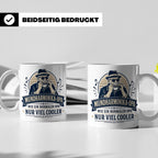 Mundharmonika Opa Tasse Wie ein normaler Opa nur viel cooler – Weiß [farbe:weiß]