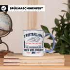 Faustball Opa Tasse Wie ein normaler Opa nur viel cooler - G – Blau [farbe:blau]