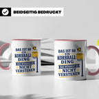 Korbball Tasse Das ist so ein Korbball Ding das würdest du n – Rosa [farbe:rosa]