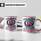 Curling Papa Tasse Wie ein normaler Papa nur viel cooler - G – Rosa [farbe:rosa]