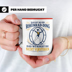Rhönrad Tasse Das ist so ein Rhönrad Ding das würdest du nic – Rot [farbe:rot]