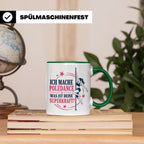 Poledance Tasse Ich mache Poledance was ist deine Superkraft – Grün [farbe:grün]