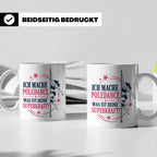 Poledance Tasse Ich mache Poledance was ist deine Superkraft – Weiß [farbe:weiß]