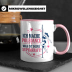 Poledance Tasse Ich mache Poledance was ist deine Superkraft – Rosa [farbe:rosa]