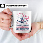 Rhythmische Sportgymnastik Tasse Studieren kann jeder RSG nu – Weiß [farbe:weiß]