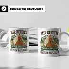 Haflinger Tasse Mir reichts ich geh zu meinem Haflinger - Ge – Weiß [farbe:weiß]