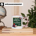 Englischlehrerin Tasse Alles wird gut die Englischlehrerin i – Rosa [farbe:rosa]