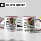 Geschichtslehrer Tasse Ich lebe in der Vergangenheit - Lusti – Rosa [farbe:rosa]