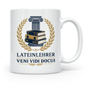 Lateinlehrer Tasse Veni Vidi Docui - Lustiges Geschenk für L – Weiß [farbe:weiß]