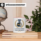 Lateinlehrer Tasse Veni Vidi Docui - Lustiges Geschenk für L – Rosa [farbe:rosa]
