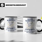 Religionslehrerin Tasse Alles wird gut die Religionslehrerin – Schwarz [farbe:schwarz]