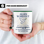 Religionslehrerin Tasse Alles wird gut die Religionslehrerin – Grün [farbe:grün]
