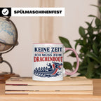 Drachenboot Tasse Keine Zeit ich muss zum Drachenboot - Gesc – Rosa [farbe:rosa]