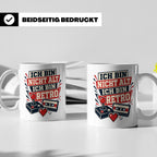 Retro Gamer Tasse Ich bin nicht alt ich bin Retro - Geschenk – Weiß [farbe:weiß]