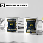 Gamer Tasse Nur noch ein Level versprochen - Retro Spielhall – Weiß [farbe:weiß]