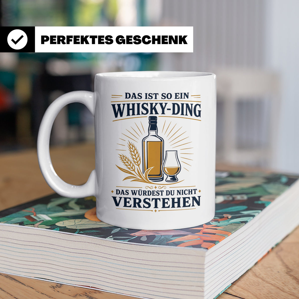 Whisky Tasse Das ist so ein Whisky Ding das würdest du nicht – Weiß [farbe:weiß]