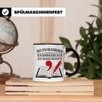 Deutschlehrerin Tasse Ich korrigiere auch in meiner Freizeit – Schwarz [farbe:schwarz]